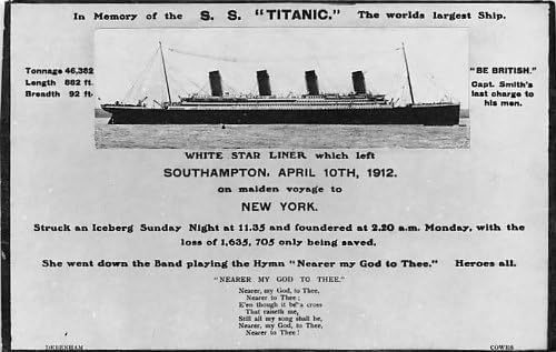 לזכר ספינות הספינה S.S.Titanic Ships