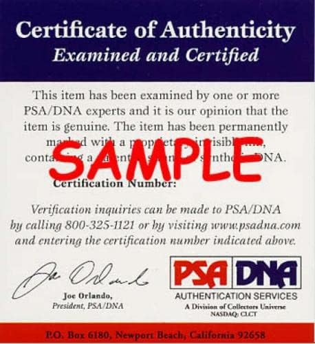 פרגי ג'נקינס HOF 91 PSA DNA COA Autograph