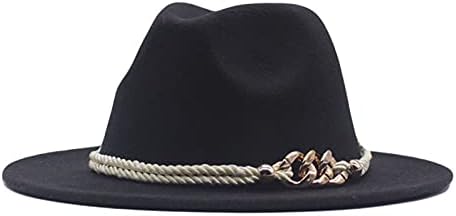 כובעי מגן לגברים רחבים שוליים הגנת שמש פדורה כובעי כובעים מערביים