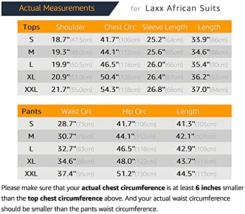 חולצת דשיקי אפריקאית של Laxx גברים אפריקאית, דפוס שבט מסורתי הדפס זהב, עליון שרוול ארוך וחליפת מכנסיים ... זהב שחור, X-Garge