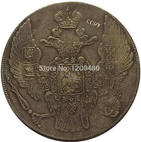 אתגר מטבע 1809 מטבע מקסיקו מטבע עותק העתק מתנה עבורו אוסף מטבעות