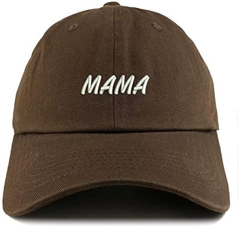 חנות הלבשה אופנתית אמא רקומה כובע אבא לא מובנה כמתכווננת מוצקה