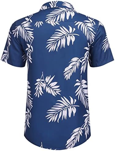 חולצה הוואי של קואופנדי, שרוול קצר חוף חוף חולצות טרופיות