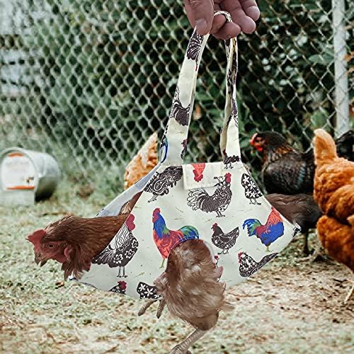 עוף מחזיק תיק קלע לשאת תיק לתפוס יד תיק עבור תרנגול עופות תחבורה נסיעה נהיגה